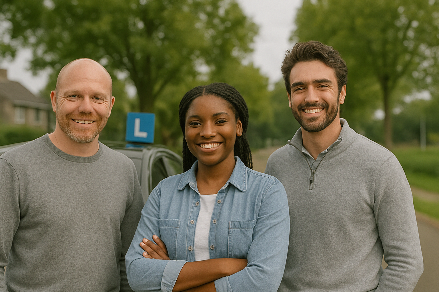 Het team van Rijschool Spektakel Den Haag